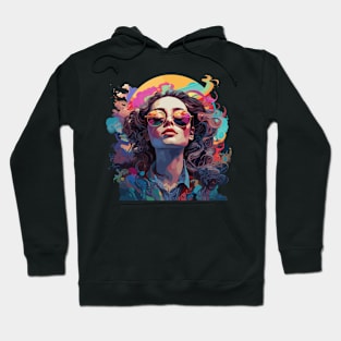 colorful beauty Hoodie